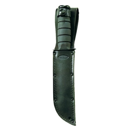 Ka-Bar Knives Ka-Bar Leather Sheath Only, Usa Logo-Blk, Fits Knife With 5-1/4In Blade And Double Guard, Net KAB-1256S